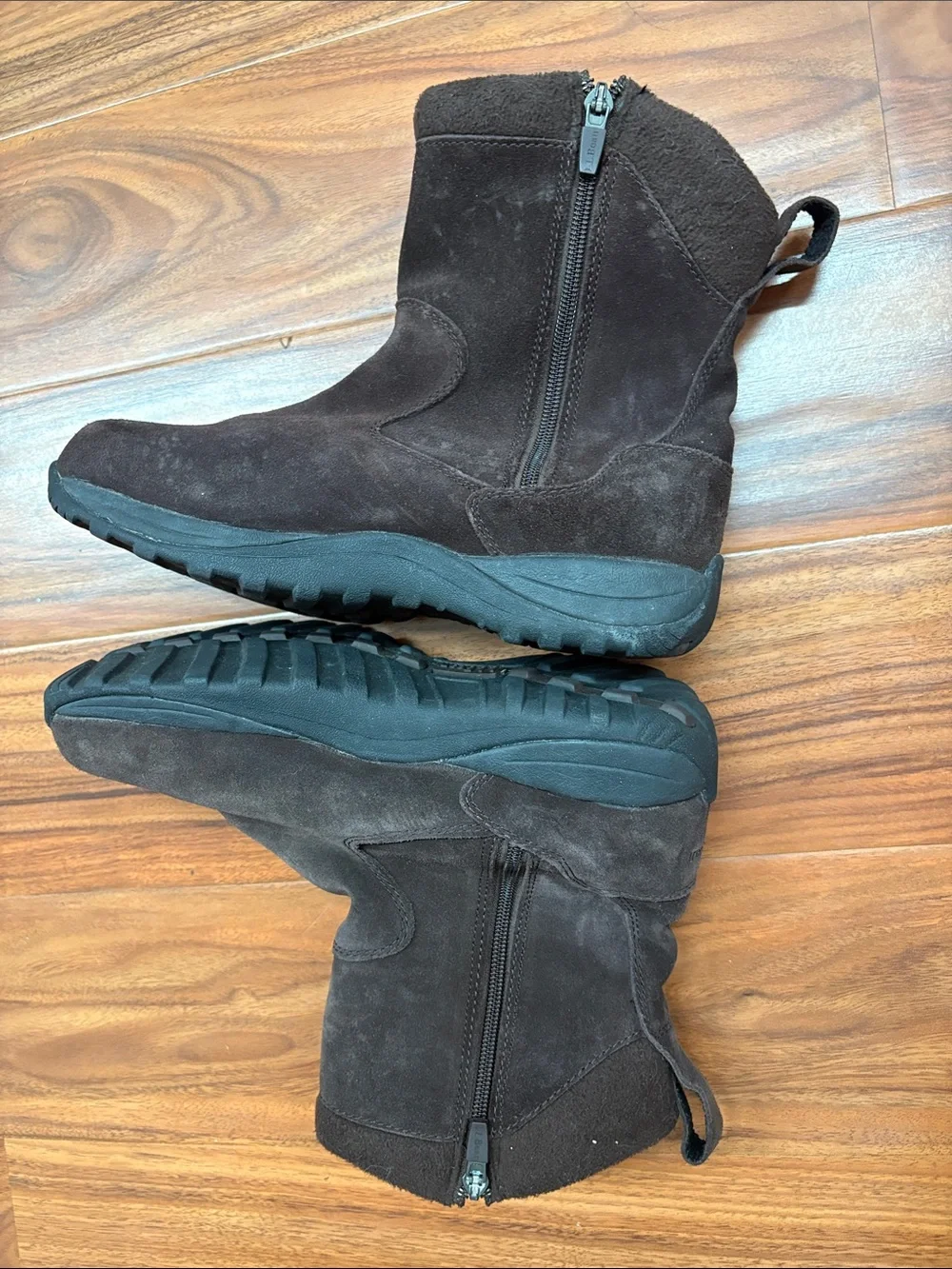 LL‎ Bean Brown boots womens 10m